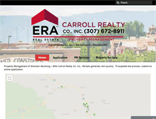 Tablet Screenshot of eracrcrentals.com